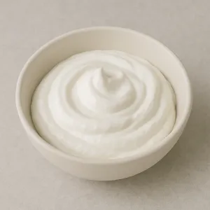 greek yogurt in bowl